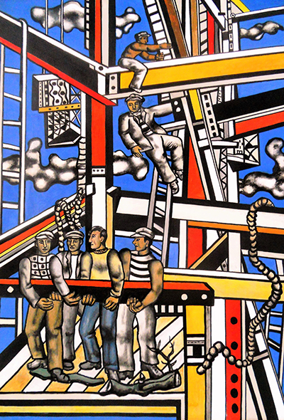 Construction Workers, Final State Fernand Leger